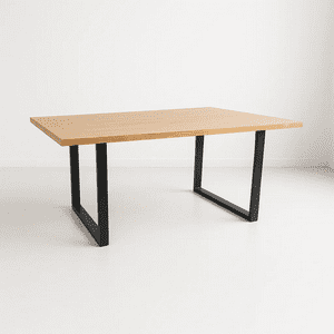 Klik Muebles - Mesa De Comedor Estilo Industrial 140X90 - Madera Clara