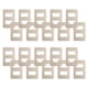 thumbnail image 1 of Pack 20 Placas Doble con Soporte Metálico - Dorado, 1 of 3