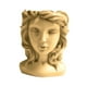 thumbnail image 2 of Maceta Con Cabeza De Resina, Jarrón Decorativo Con Cabeza De Ni?a Para Decoraciones, Porche, Hotel, Dorado, 2 of 5