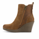 thumbnail image 2 of Botin Chalada Mujer Wedge-41 Camel Casual, 2 of 6