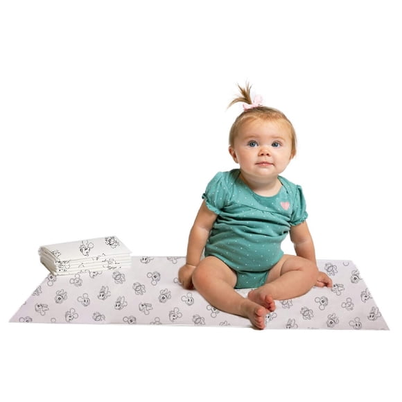 J.L. Childress Disney Baby Disposable Changing Pads 24 Pack