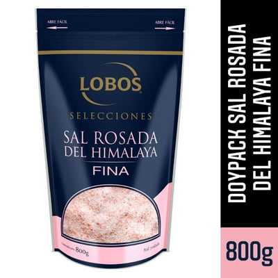 Sal Rosada Del Himalaya Selecciones Fina 800 G Lobos