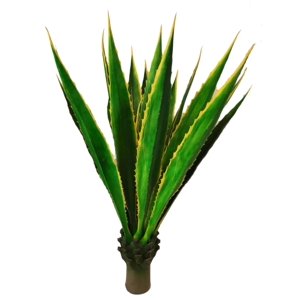 Corel - Cactus Decorativo Agave Verde Amarillo 135 Cm