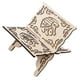 thumbnail image 1 of Soporte De Madera Para Libros, Estantería De Lectura Decorativa Para Regalo, Sala De Estar, Cafetería, Beige, 1 of 2