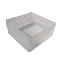 Livinbox - Caja Organizadora Translucida Apilable Alta 140X140X62Mm