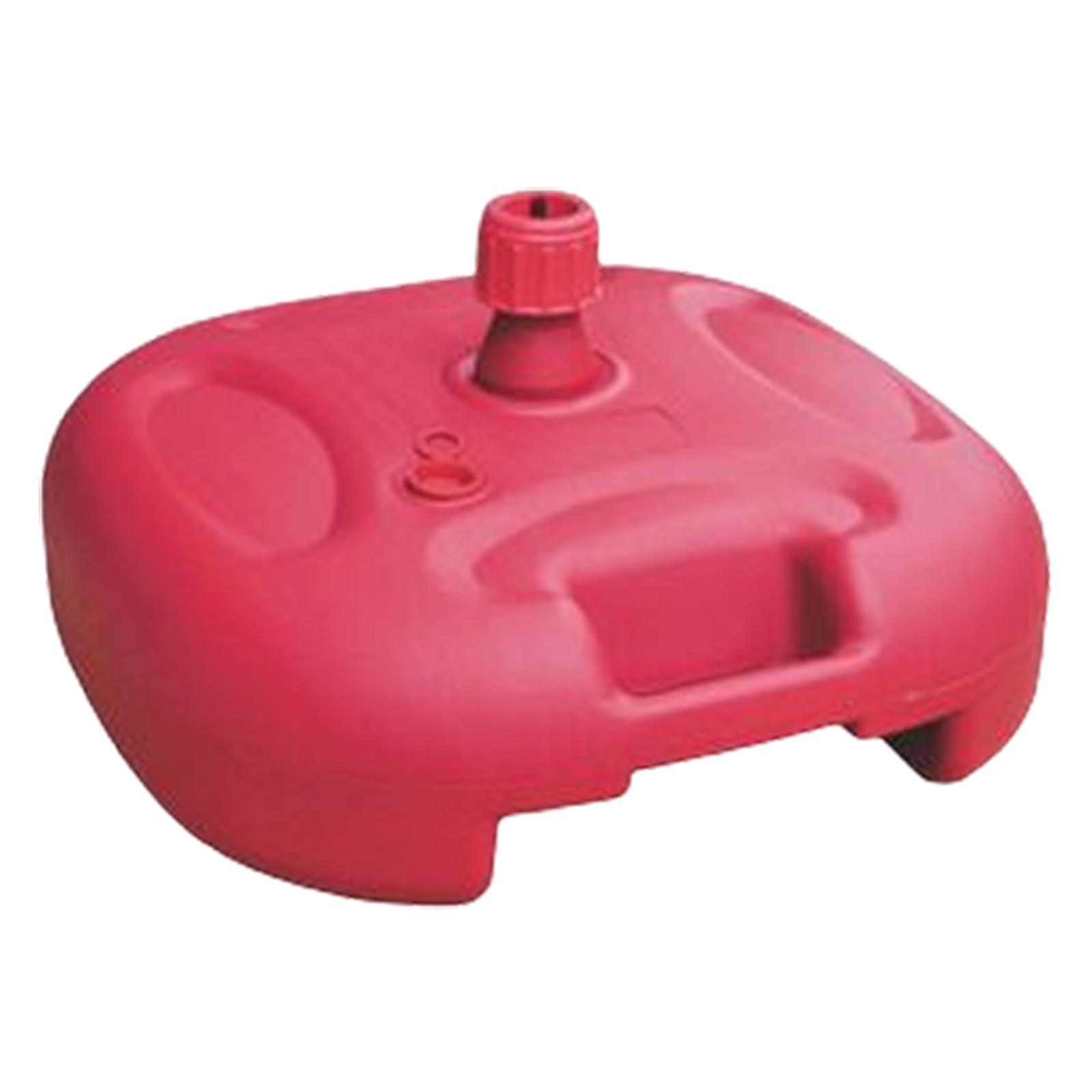 Bothyi - Soporte De Base De Paraguas Soporte De Poste Base De Soporte De Paraguas Para Patio Exterior Césped Rojo