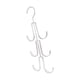 thumbnail image 5 of Organizador De Colgador De Monedero, Resistente, Resistente, Para Mochila, Para Atar, Bolsos, Zapatos, Plateado, 5 of 5