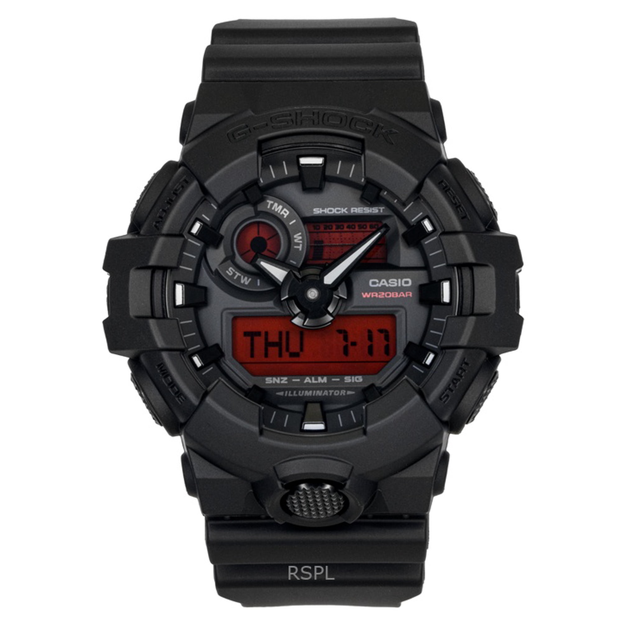 Reloj Digital Casio G-shock Negro Hombre