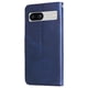 thumbnail image 4 of Funda tipo cartera para Google Pixel 7A con bolsillo con cremallera y ranuras para tarjetas – Función de soporte Azul, 4 of 6