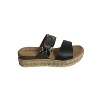 Todopiel - Sandalia Ecocuero Zay30 Snake Black