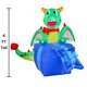thumbnail image 3 of Joiedomi Dragon inflable navideño de 6 pies con LED para exteriores, 3 of 8