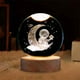 thumbnail image 5 of Lampara De Luz Led 3d Bola de Cristal Astronauta Luna, 5 of 6
