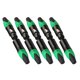 thumbnail image 4 of 5 Pares De Conector XLR De 3 Pines Macho Y Hembra Adaptador De Cable De Micrófono Verde, 4 of 5