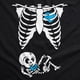 thumbnail image 2 of Camisa de maternidad Crazy Dog Camisetas Halloween Skeleton 3XL, 2 of 9
