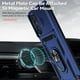 thumbnail image 5 of Estuche GANGXUN para Motorola Moto G 5G 2022, soporte giratorio 360°, estilo mecánico y magnético, 5 of 5