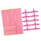 thumbnail image 5 of Armario Que Se Puede Abrir Para Muñecas, Accesorios Para Casa De Muñecas, Muebles Para Muñecas En Miniatura Con Percha Recta, 5 of 5