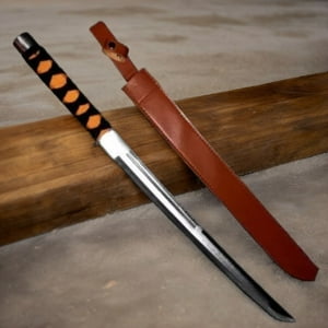 Invencible.Cl????? - Espada Machete Sekizo 70 Cm Con Funda Katana Sable Daga