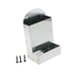 thumbnail image 5 of Comedero para pollos, comedero para aves de corral, para exteriores, fácil de instalar, dispensador de comida colgante para gallinas enanas, pavos y, 5 of 5
