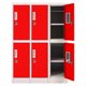 thumbnail image 2 of Locker P0221 Metalico 6 Puertas Rojo, 2 of 4