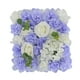 thumbnail image 1 of Panel De Flores Artificiales, Telón De Fondo De Flores Rosas Para Bodas, Eventos, Hogar, Color Púrpura, 1 of 3