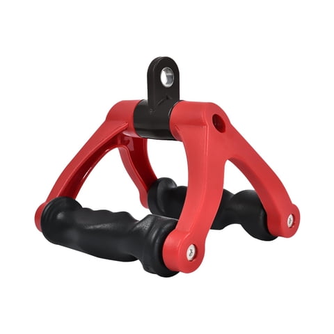 Ioensy - Dos D Remo Mango Cable Accesorio Entrenamiento De Espalda Gimnasio Peso Entrenamiento Rojo