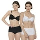 thumbnail image 1 of Sostén Mujer Bipack Copa B Blanco -Negro Corona, 1 of 5