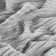 thumbnail image 2 of Manta Algodón Rosen Tejida 100 x 140 cm Kids Gris, 2 of 3
