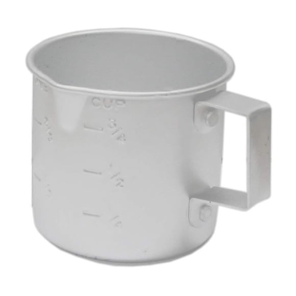 Vaso Medidor De Aluminio 240 Ml Con Asa