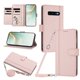 thumbnail image 1 of Funda Cartera para Samsung Galaxy S10 Plus con Bolsillo para Billetes, Rosa, 1 of 6