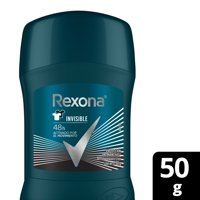 Desodorante En Barra Invisible 50G 50 G Rexona Men