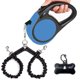 thumbnail image 1 of Correa YaLunpc Dual 5,6 m para 2 perros, hasta 50 kg, azul, 1 of 6