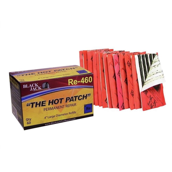Tire Plugs Blackjack 460 4 recambios negros para neumáticos grandes