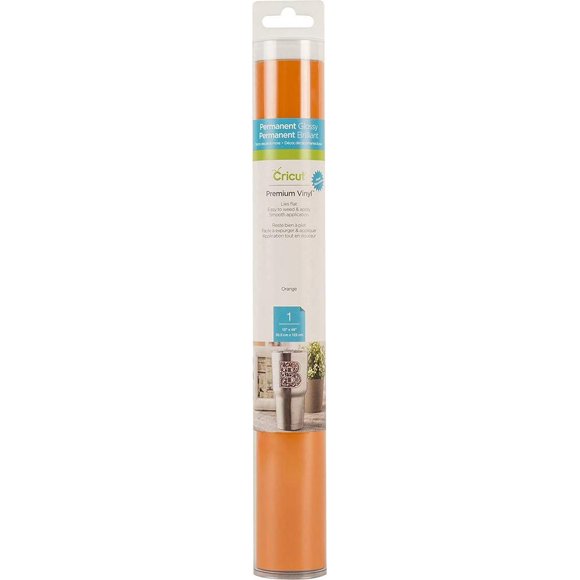 Craft Supplies Cricut 2005185 - Vinilo premium (1,2 m), color naranja