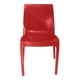 thumbnail image 2 of Silla Plástica Roja Resistente Con Filtro Uv Dvp, 2 of 7