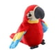 thumbnail image 2 of Peluche De Loro Parlante, Juguete De Peluche Para Niños, Regalo De Cumpleaños Para Niños, Color Rojo, 2 of 3