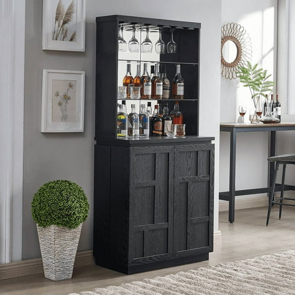 Vitrina Tyler Black 80*174 DC92