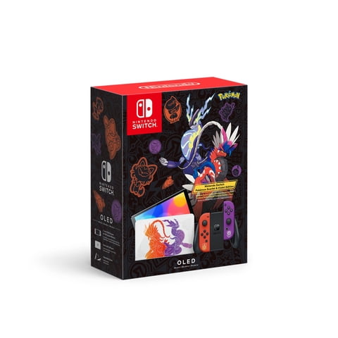 Modelo Oled De Nintendo Switch Pokémon Edición Escarlata Y