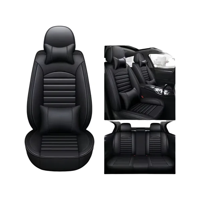 Genérico - Set Completo Funda Cubre Asiento Eco-Cuero Alta Calidad