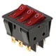 thumbnail image 3 of Interruptor Basculante De Botón Rojo De 9 Pines Interruptor Basculante Kcd3 Encendido apagado De 16a 30a 250v, 3 of 5