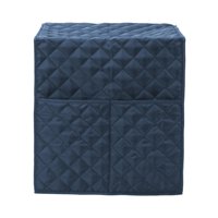 Magideal - Funda Protectora Acolchada Para Máquina De Café Expreso Funda Para Máquina De Café Fácil De Limpiar Lavable A Máquina Fundas Para Electrodomésticos De Azul