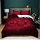 thumbnail image 1 of Red Gears Mechanic Boys Quilt Duvet Cover Set Bedroom Decor Queen3-Piece Bedding Set, 1 of 5