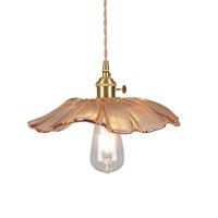 Ioensy - Lámpara Colgante Moderna Con Forma De Flor Para Cafetería, Comedor, Tienda De Ropa