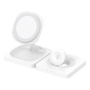 Genérico - Estacion Carga Magnetica Inalambrica 15W Multifuncional Lau