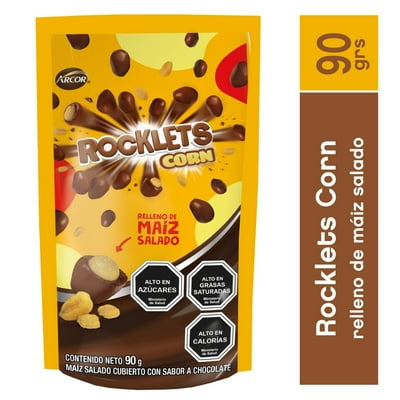 Chocolate Rocklets Corn 90 G Arcor