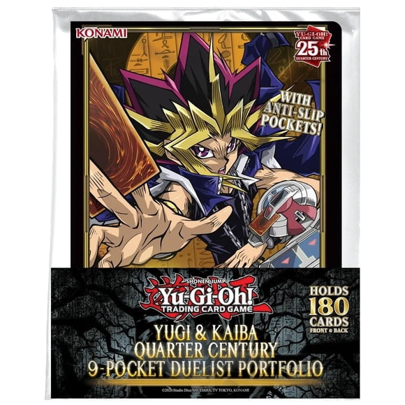 Portafolio de Cartas Konami Yu-Gi-Oh! Yugi Kaiba 180 Cartas