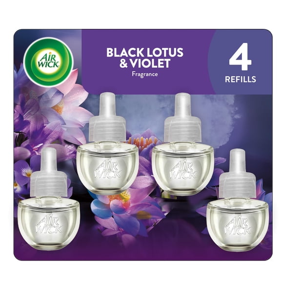 Air Wick Aceites Aromáticos 0+4 Loto Negro y Violeta