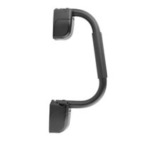 Ioensy - Pasamanos Plegable Para Rv, Compatible Con Remolques De Rv, Color Negro