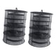 thumbnail image 1 of 2 Rejillas Plegables De Malla Para Secador De Hierbas Con Cremallera De 4 Capas, Color Negro, 1 of 5