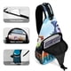 thumbnail image 4 of Tiburón Perro Riñonera Bandolera con Estampado Integral para Hombres y Mujeres, Bolso Cruzado Gráfico de Tendencia, Mochila de Hombro Streetwear para Ciclismo y Deportes, Riñonera Versátil Casual, 4 of 6