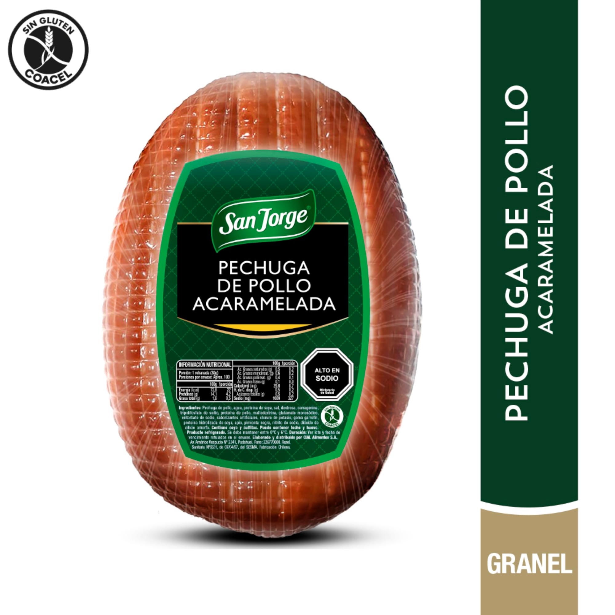 Pechuga De Pollo Acaramelado 250 g San Jorge